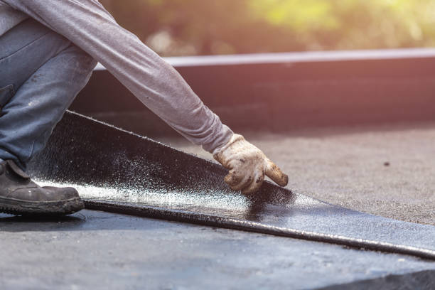 Professional Basement Waterproofing technician working in Hillside, NJ